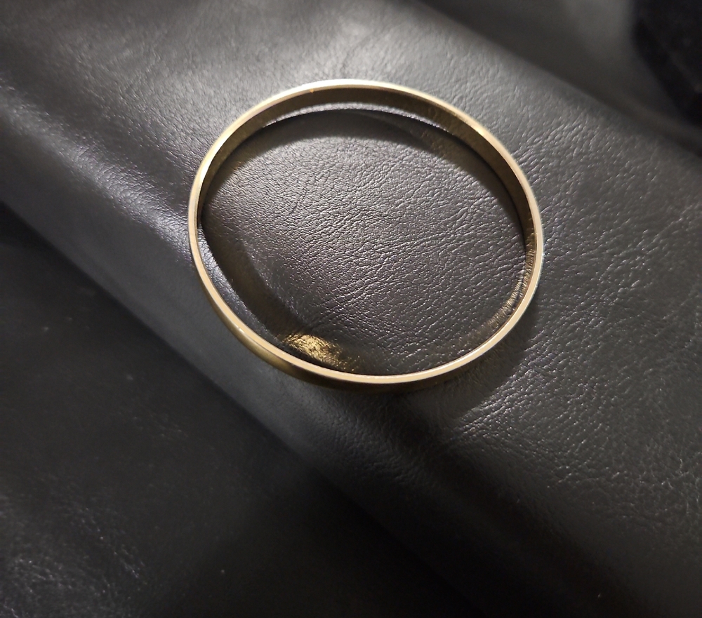 Trifari Gold-Tone Bangle Bracelet